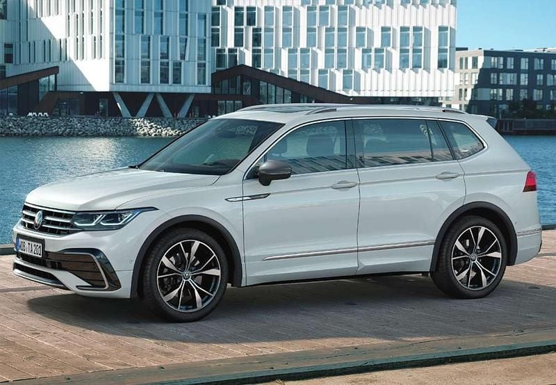Usado VW Tiguan Allspace R-line 150 CV (110 kW) 2020 Gris SUV