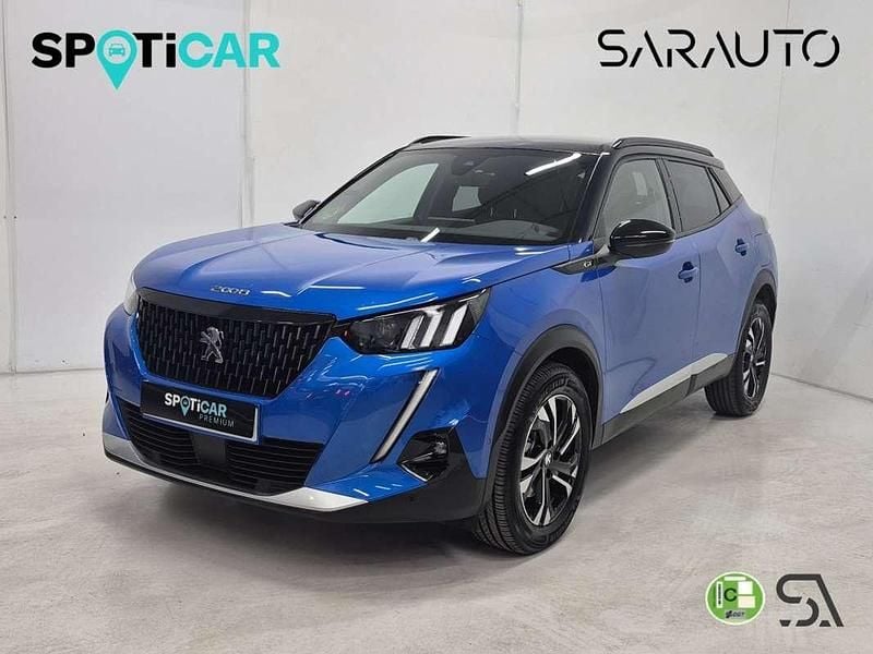 Azul Usado 2021 Peugeot 2008 GT SUV | 19.300 € (Un poco caro) - Imagen 1/4