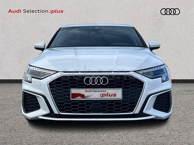 Usado Audi A3 S-Line 150 CV (110 kW) 2023 Blanco Berlina