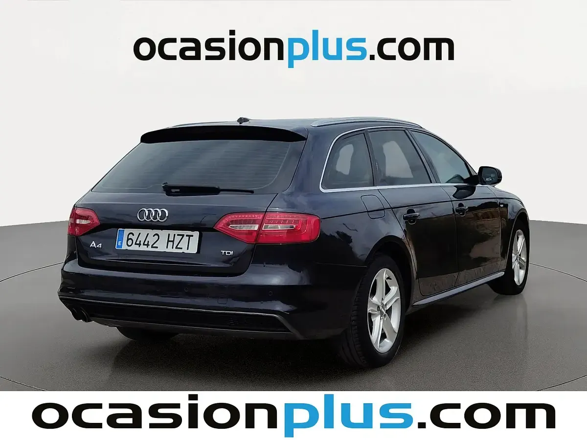 Usado Audi A4 S-Line 150 CV (110 kW) 2014 Azul Familiar