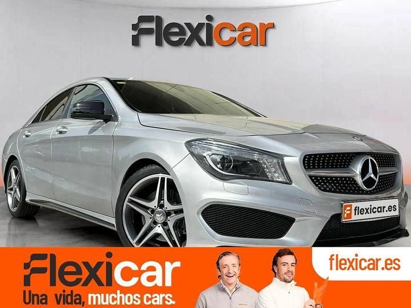 Gris / plata Usado 2015 Mercedes CLA220 AMG line Berlina | 23.990 € (Precio justo) - Imagen 1/4