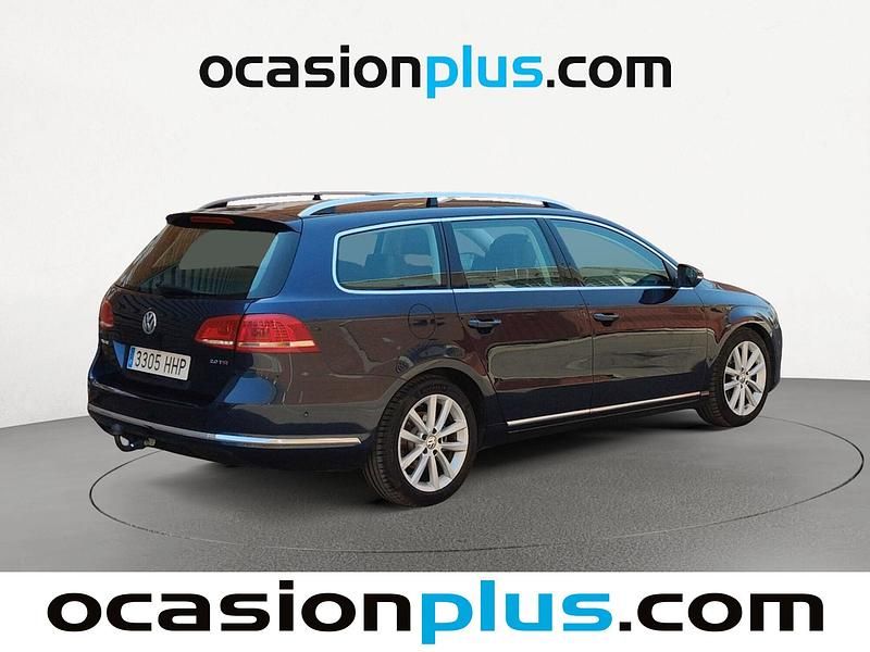 Usado VW Passat Highline 211 CV (155 kW) 2011 Azul Familiar