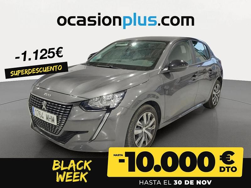 Gris Usado 2023 Peugeot 208 Active Utilitario | 12.380 € (Precio justo) - Imagen 1/4