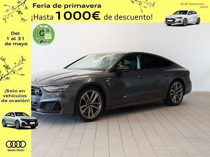 Gris Usado 2020 Audi A7 Sportback S-Line Utilitario | 54.990 € (Precio justo) - Imagen 1/4