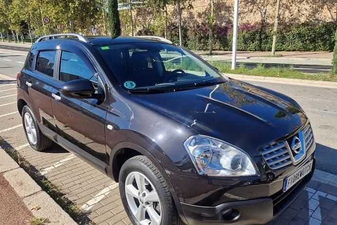 Negro Usado 2009 Nissan Qashqai Tekna SUV | 9000 € (Precio justo) - Imagen 1/4
