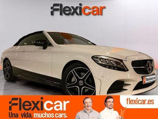Blanco Usado 2019 Mercedes C220 Descapotable | 29.990 € (Super precio) - Imagen 1/4