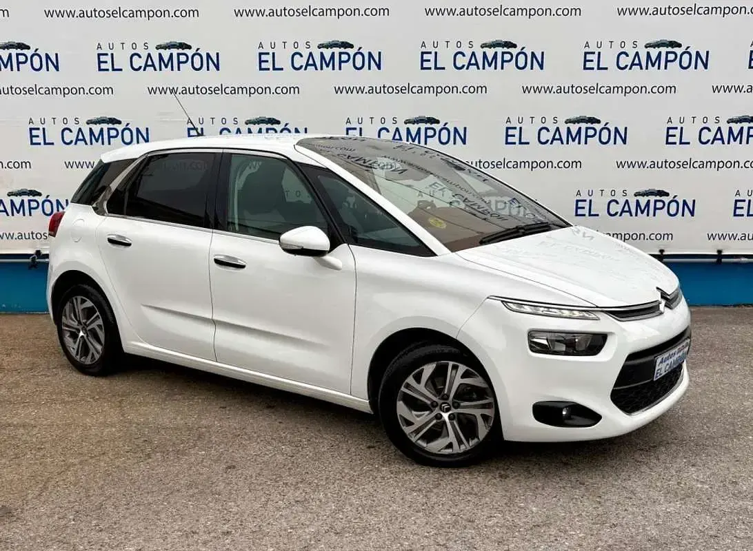 Usado Citroën C4 Picasso Intensive 116 CV (85 kW) 2015 Blanco Monovolumen