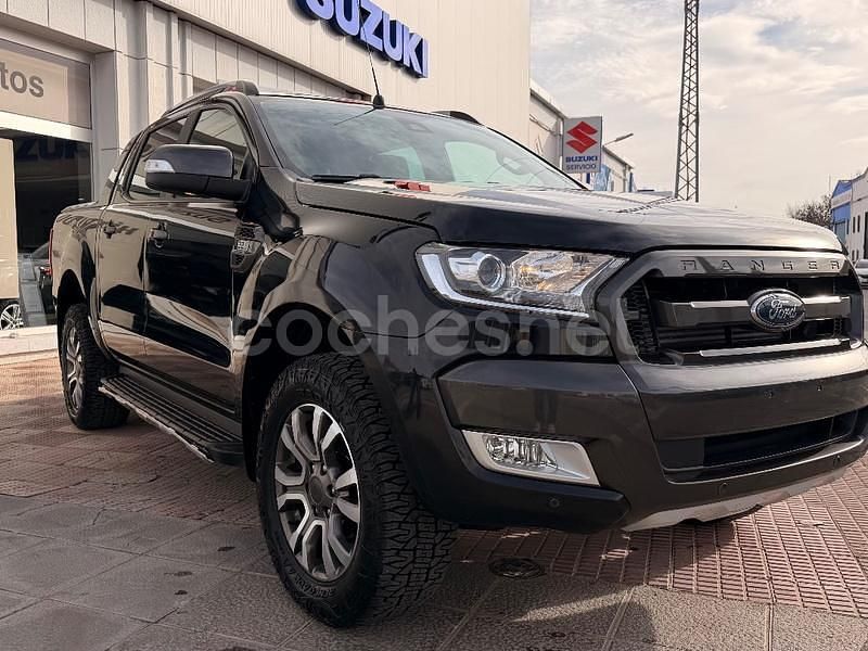 Usado Ford Ranger Wildtrack 200 CV (147 kW) 2019 Negro Recogida