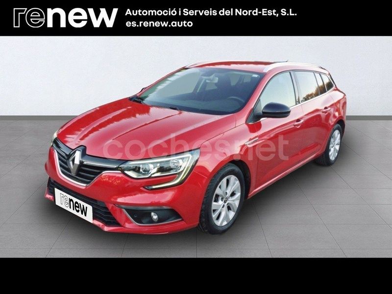 Rojo Usado 2019 Renault Mégane GrandTour LIMITED Familiar | 13.436 € (Precio justo) - Imagen 1/4