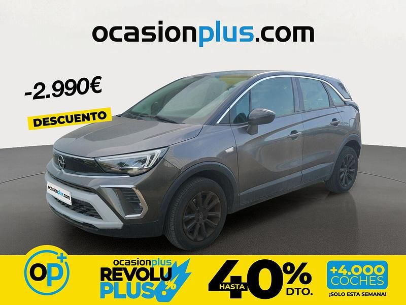 Usado Opel Crossland X GS Line 110 CV (80 kW) 2021 Gris SUV