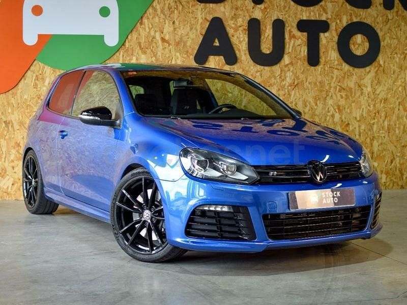 Usado VW Golf VI R 271 CV (199 kW) 2011 Azul Utilitario