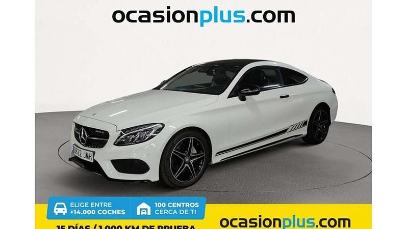 Blanco Usado 2016 Mercedes C220 Coupe | 22.600 € (Buen precio) - Imagen 1/4