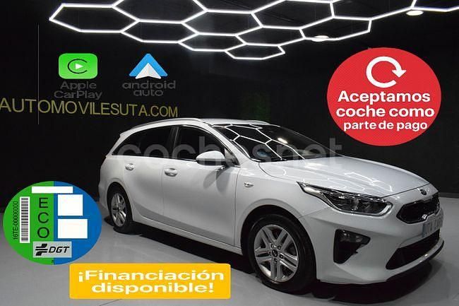 Usado Kia Ceed 140 CV (102 kW) 2021 Blanco Utilitario
