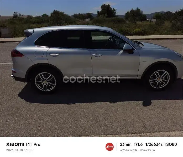 Usado Porsche Cayenne 262 CV (192 kW) 2017 Gris / plata SUV