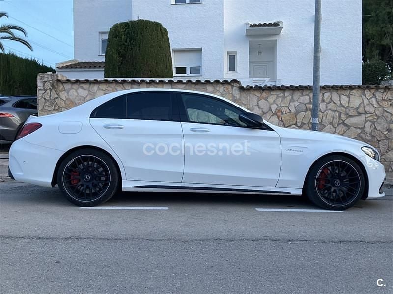 Blanco Usado 2018 Mercedes C63S AMG Berlina | 55.000 € (Super precio) - Imagen 1/1
