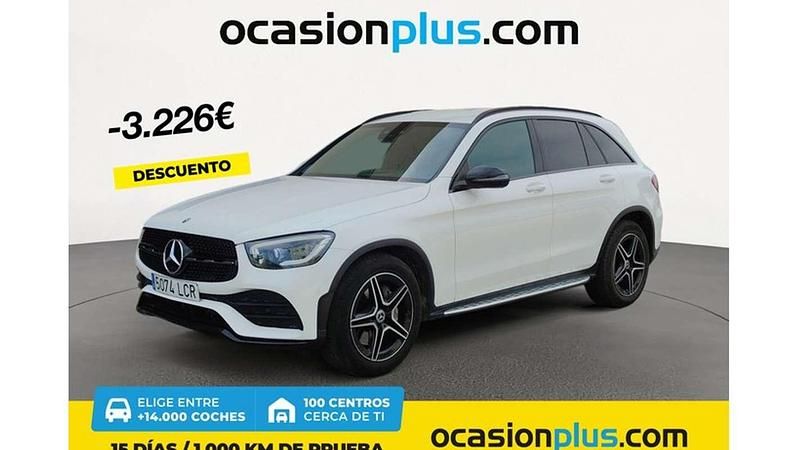 Blanco Usado 2019 Mercedes GLC220 SUV | 24.164 € (Super precio) - Imagen 1/4