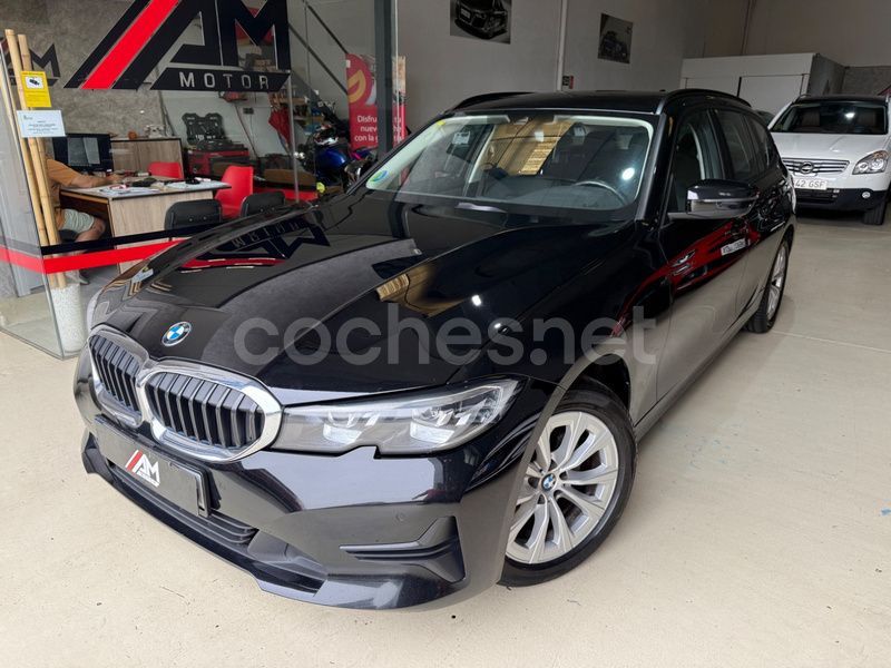 Negro Usado 2021 BMW 320e Familiar | 24.490 € (Buen precio) - Imagen 1/4