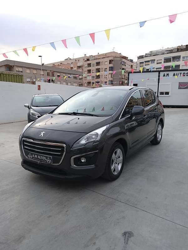 Negro Usado 2014 Peugeot 3008 Style Monovolumen | 7550 € (Precio justo) - Imagen 1/2