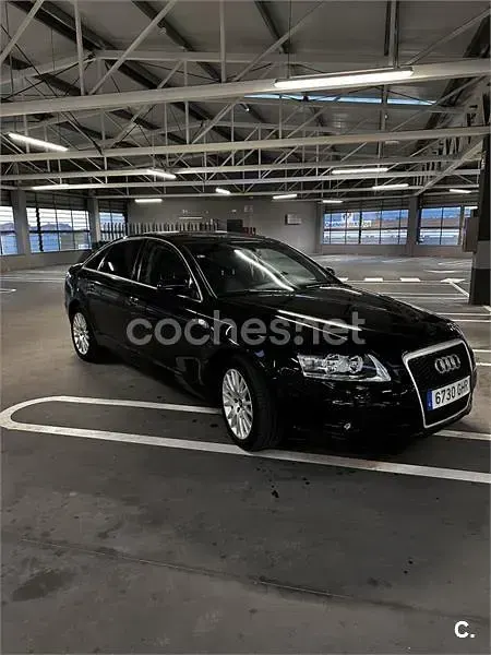 Usado Audi A6 140 CV (102 kW) 2008 Negro Berlina