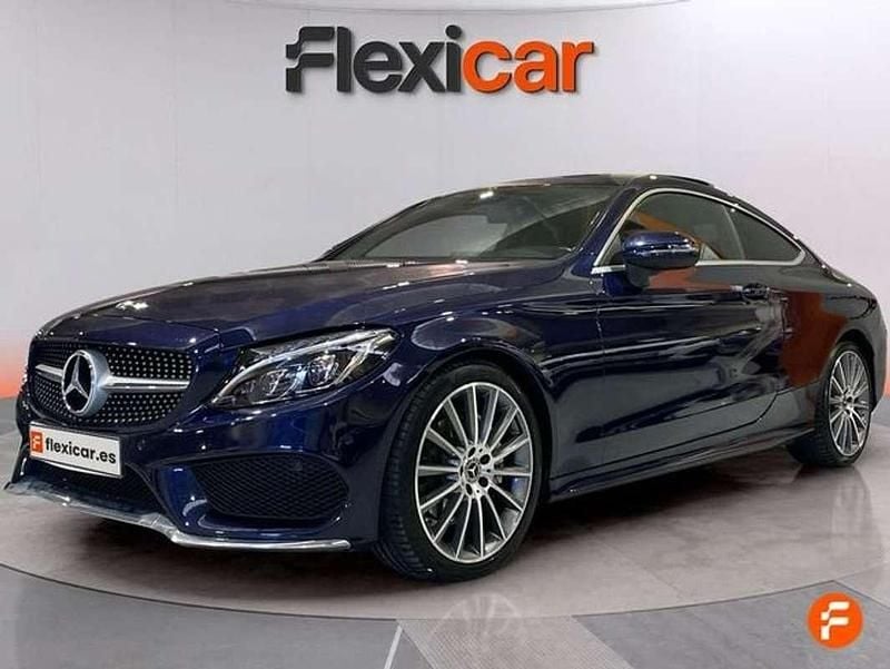 Usado Mercedes C220 170 CV (125 kW) 2019 Azul Coupe