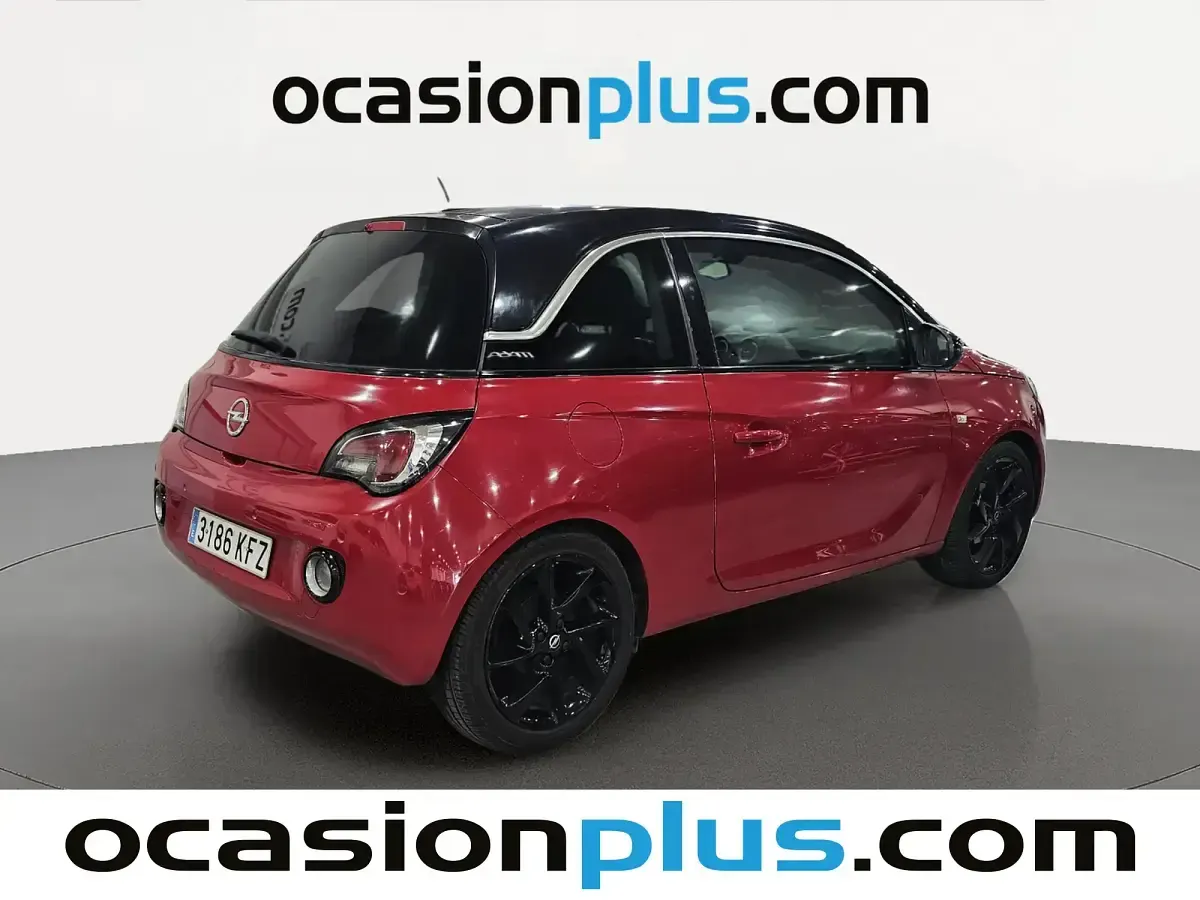 Usado Opel Adam Slam 100 CV (73 kW) 2017 Rojo Utilitario