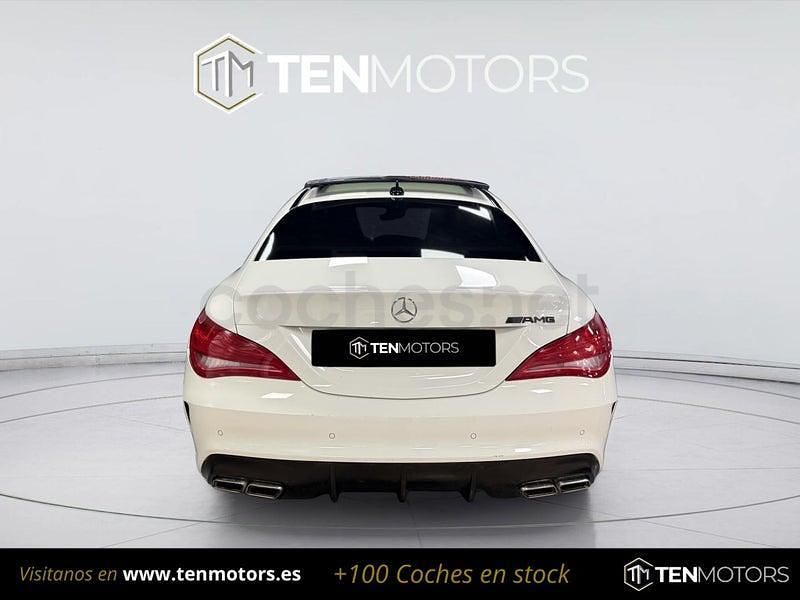 Usado Mercedes CLA220 AMG line 177 CV (130 kW) 2016 Blanco Berlina
