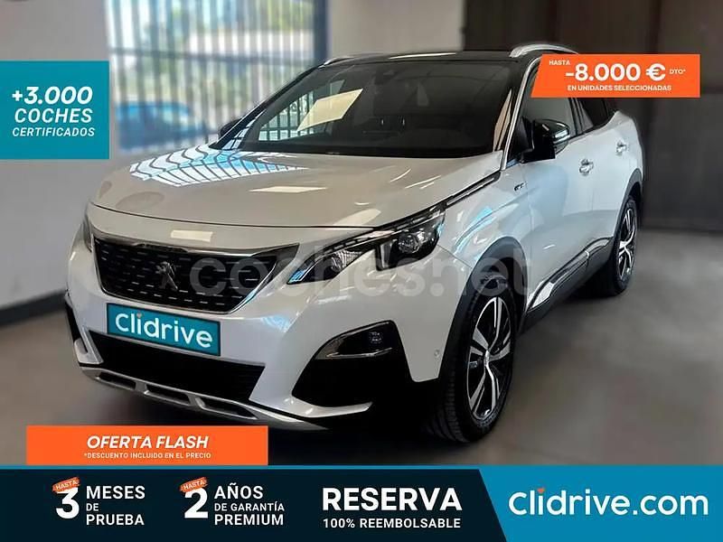 Blanco Usado 2020 Peugeot 3008 GT SUV | 15.390 € (Precio justo) - Imagen 1/4