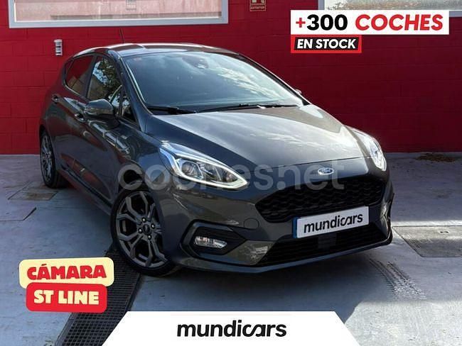 Gris Usado 2019 Ford Fiesta ST-Line Utilitario | 14.490 € (Un poco caro) - Imagen 1/4