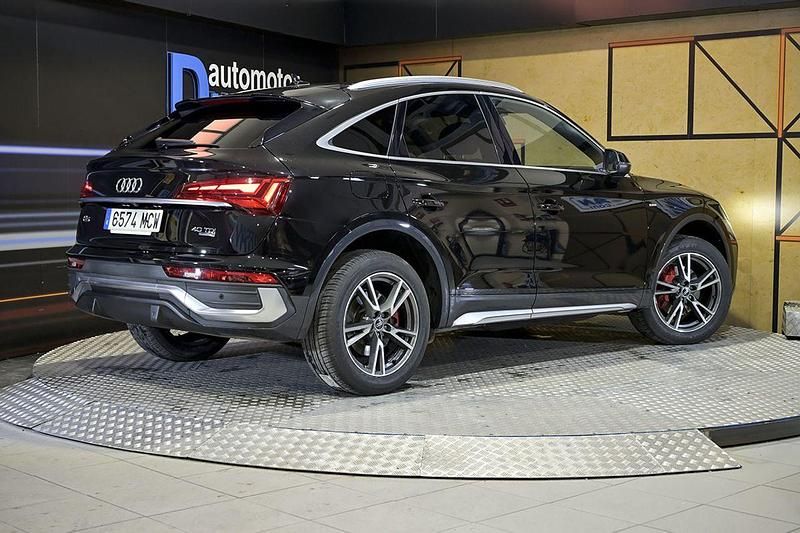 Usado Audi Q5 S-Line 204 CV (150 kW) 2022 Negro SUV