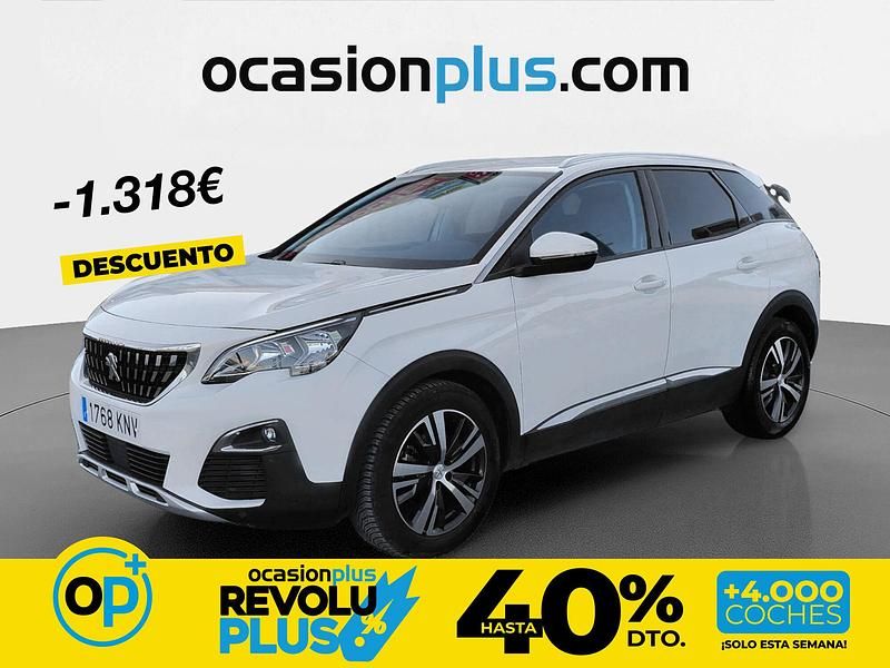 Usado Peugeot 3008 Allure 130 CV (95 kW) 2018 Blanco SUV