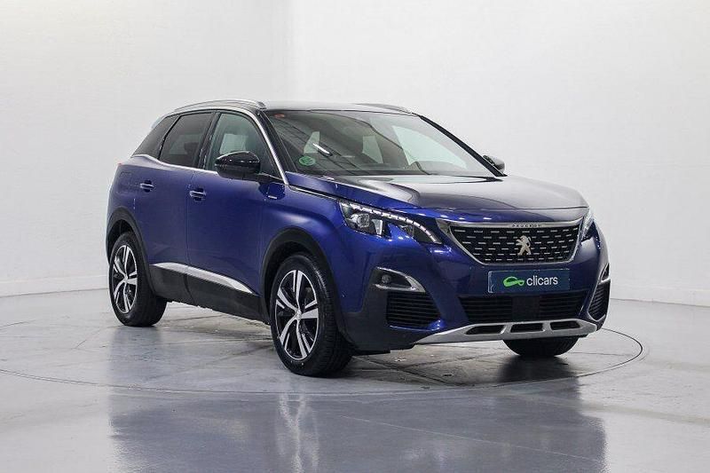Usado Peugeot 3008 GT-line 130 CV (95 kW) 2019 Azul SUV