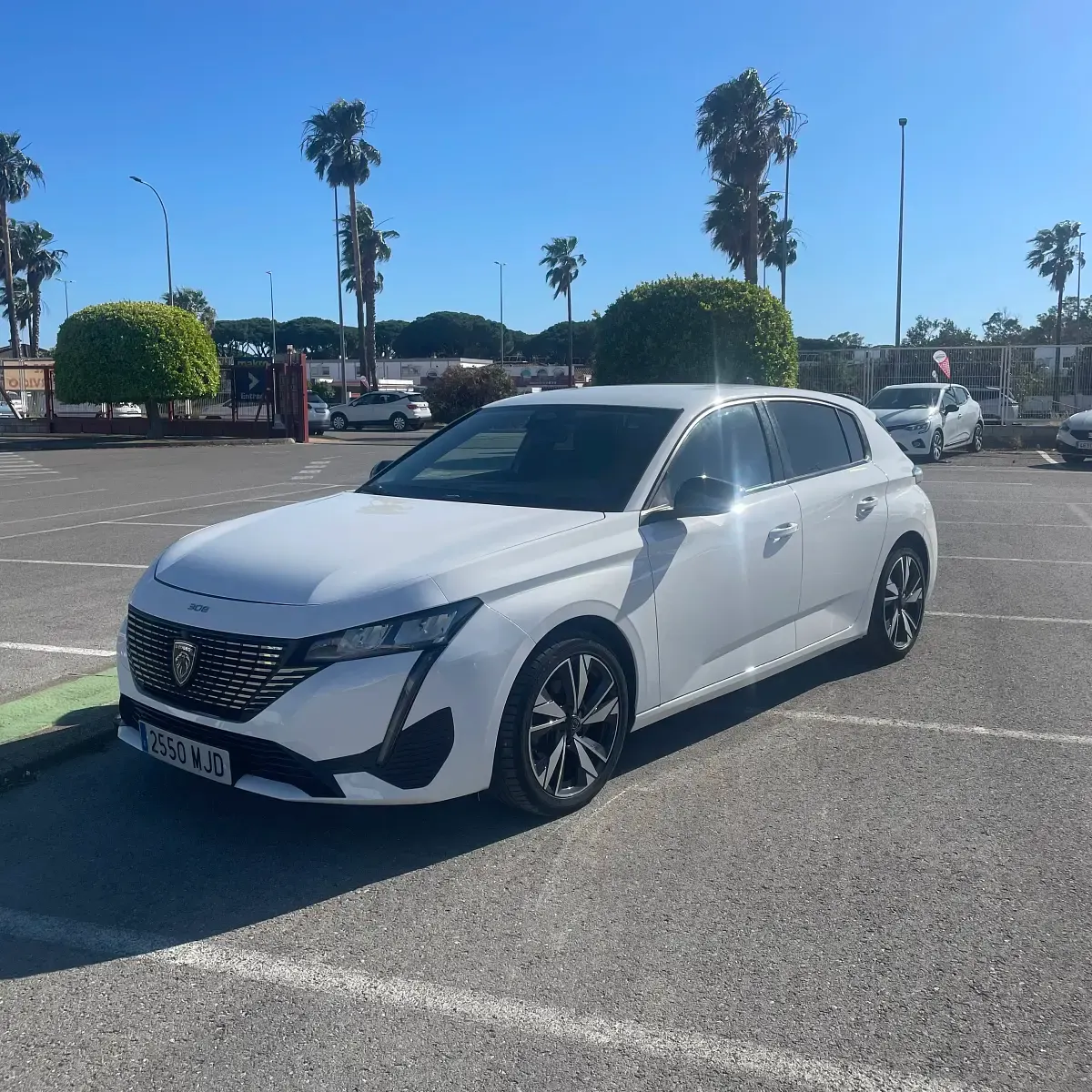 Usado Peugeot 308 Allure 130 CV (95 kW) 2023 Blanco Berlina
