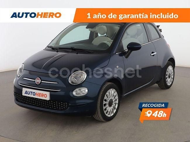 Azul Usado 2019 Fiat 500C Lounge Descapotable | 10.999 € (Precio justo) - Imagen 1/3