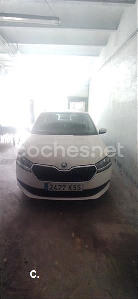 Usado Skoda Fabia Ambition 75 CV (55 kW) 2018 Blanco Familiar