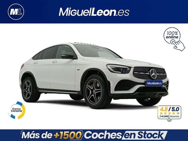 Usado Mercedes GLC300e 333 CV (244 kW) 2021 Blanco SUV