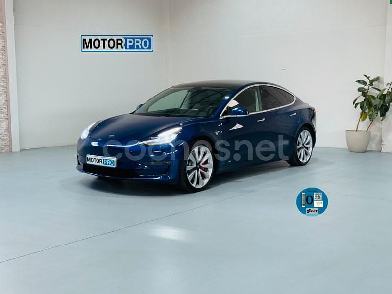 Eléctrico Usado 2019 Tesla Model 3 Performance Berlina | 24.990 € (Un poco caro) - Imagen 1/4