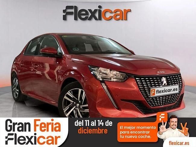 Rojo Usado 2020 Peugeot 208 Allure Utilitario | 13.290 € (Precio justo) - Imagen 1/4