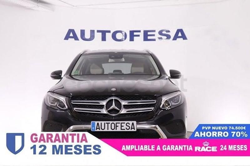 Usado Mercedes GLC220 170 CV (125 kW) 2015 Negro SUV