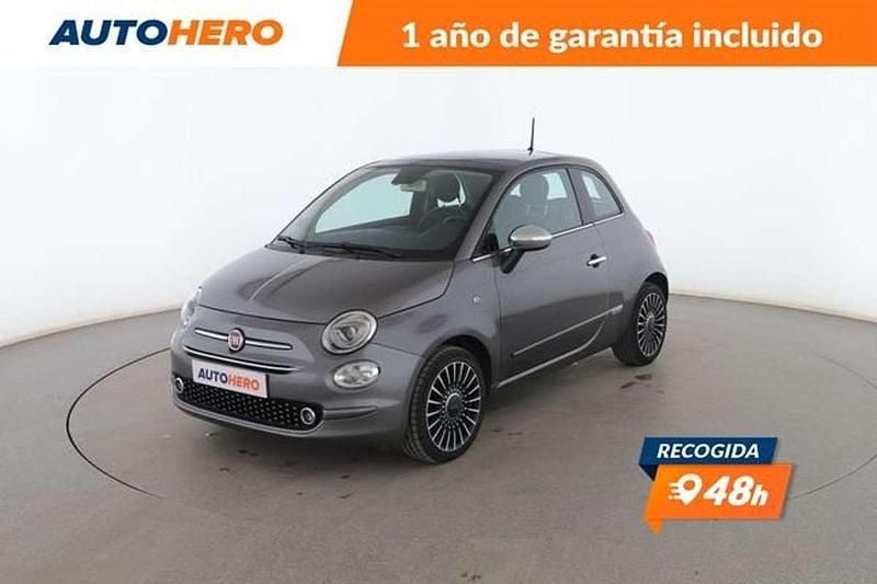 Gris Usado 2018 Fiat 500 Lounge Berlina | 9899 € (Precio justo) - Imagen 1/3