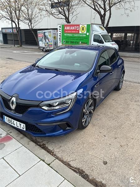 Usado Renault Mégane GrandTour GT 205 CV (150 kW) 2017 Azul Familiar
