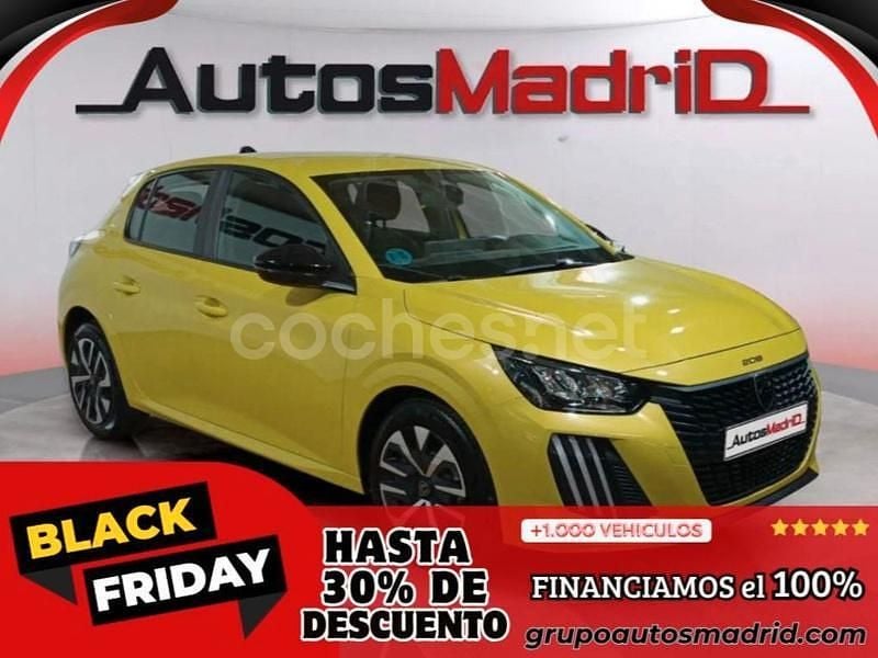 Amarillo Usado 2024 Peugeot 208 Allure Utilitario | 15.490 € (Precio justo) - Imagen 1/4