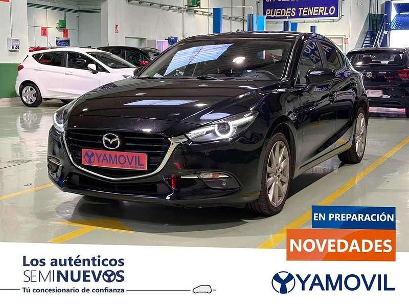 Negro Usado 2017 Mazda 3 Luxury Utilitario | 14.950 € (Precio justo) - Imagen 1/4