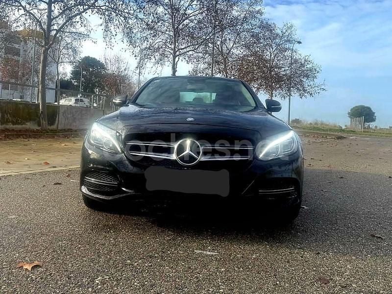 Usado Mercedes C220 Avantgarde 170 CV (125 kW) 2015 Negro Berlina