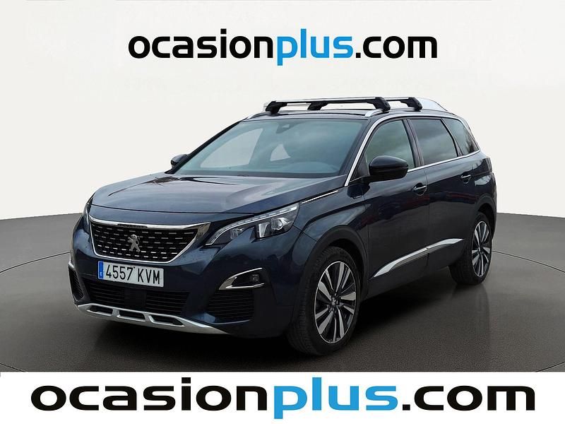 Usado Peugeot 5008 GT-line 131 CV (96 kW) 2019 Azul SUV