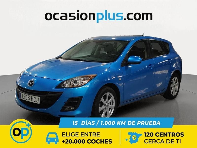Usado Mazda 3 Active 105 CV (77 kW) 2011 Azul Berlina