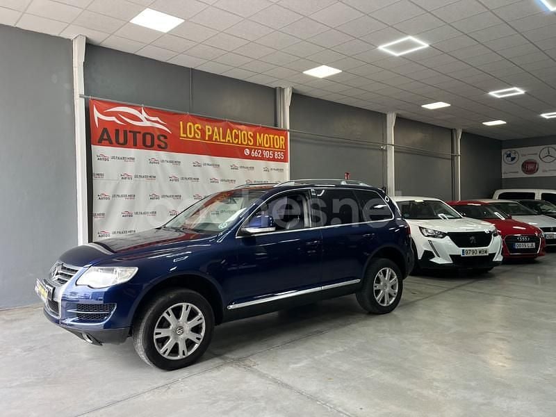 Azul Usado 2008 VW Touareg SUV | 11.990 € (Precio justo) - Imagen 1/4