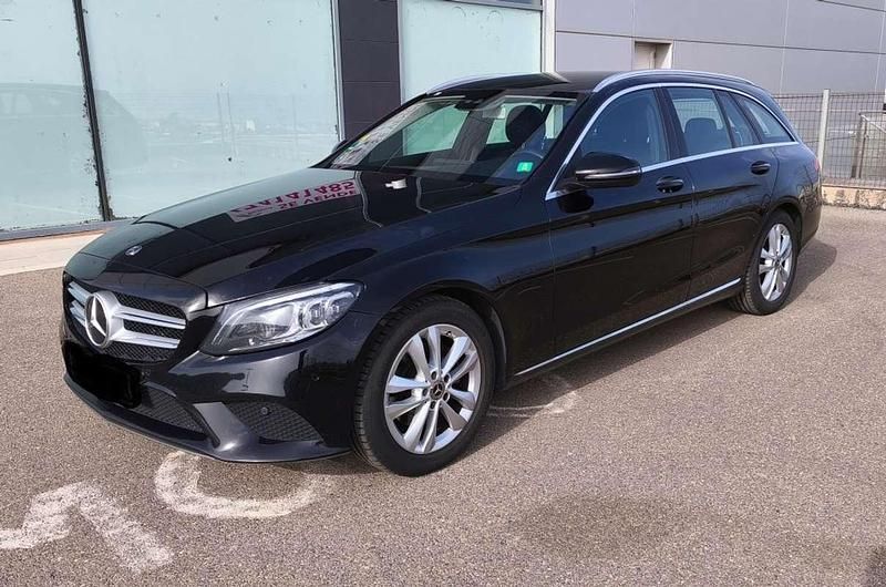 Negro Usado 2019 Mercedes C220 Familiar | 15.900 € (Super precio) - Imagen 1/4