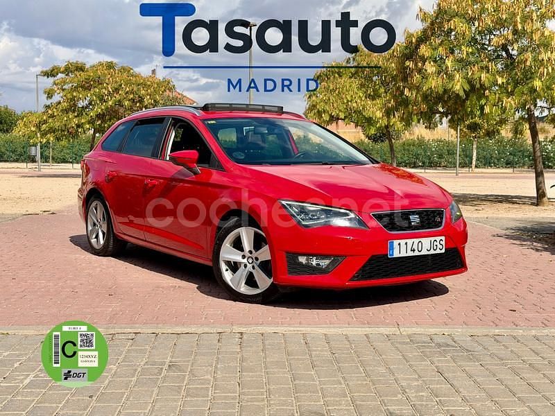 Rojo Usado 2016 Seat Leon FR Familiar | 11.990 € (Super precio) - Imagen 1/4