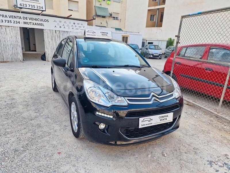 Usado Citroën C3 Live 82 CV (60 kW) 2016 Negro Utilitario