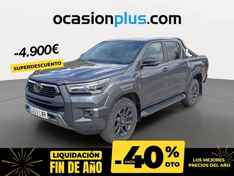Gris Usado 2022 Toyota HiLux Recogida | 53.900 € - Imagen 1/4